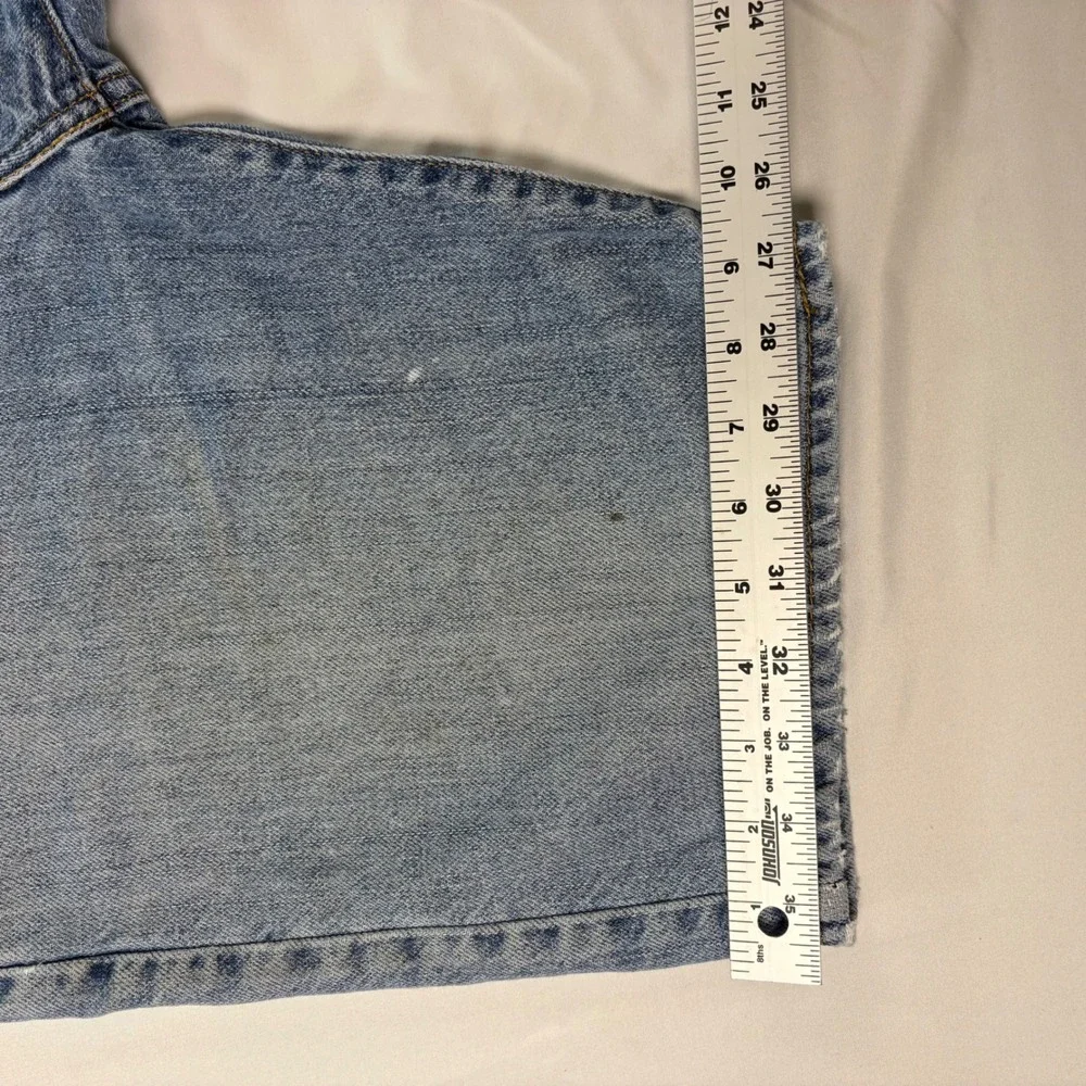 Levis 505 Regular Fit Denim Shorts‎ Mens 36 Blue Medium Wash Jorts 10in Inseam